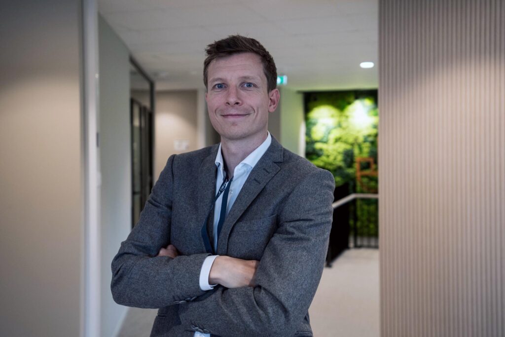 Leietaker i rehabiliterte lokaler i Flintergata 4.